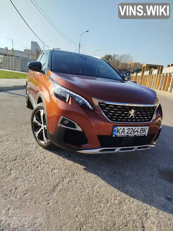 Внедорожник / Кроссовер Peugeot 3008 2020 2 л. обл. Киевская, Киев - Фото 1/7