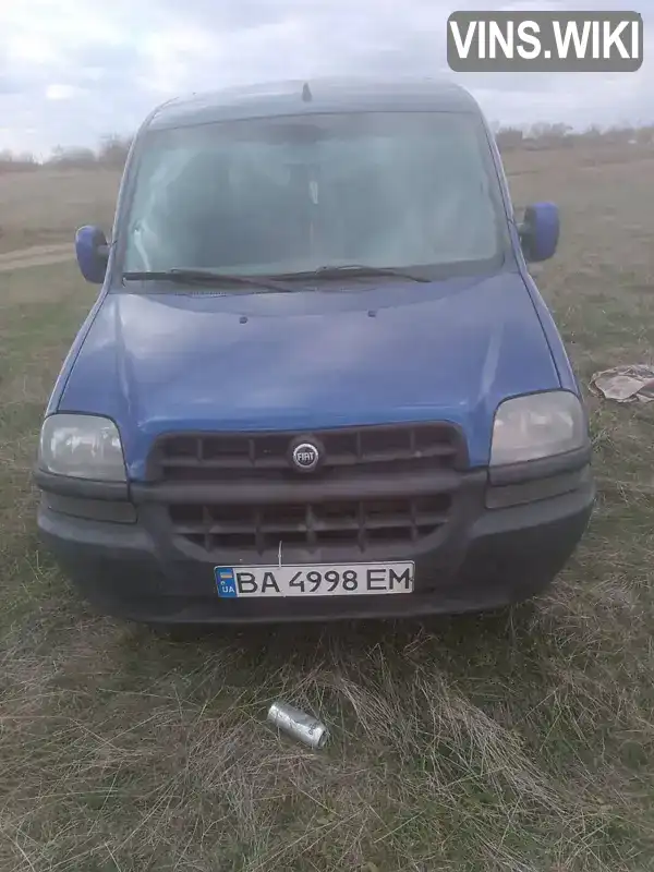 Минивэн Fiat Doblo 2004 1.58 л. Ручная / Механика обл. Николаевская, Калиновка - Фото 1/10