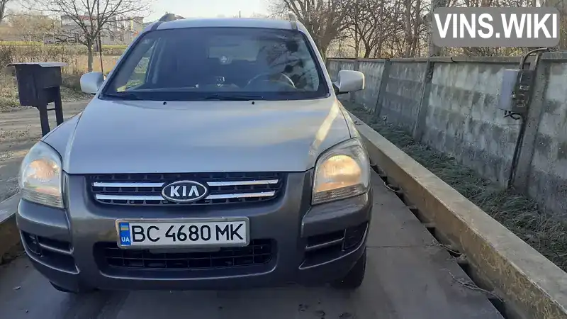 Позашляховик / Кросовер Kia Sportage 2007 2 л. Ручна / Механіка обл. Львівська, Миколаїв - Фото 1/17