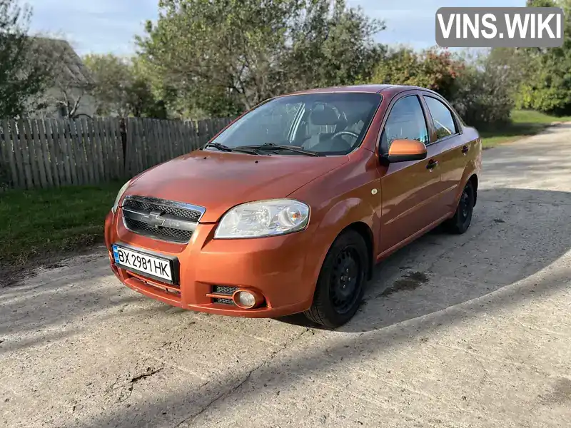 Седан Chevrolet Aveo 2006 null_content л. Ручна / Механіка обл. Хмельницька, Славута - Фото 1/12