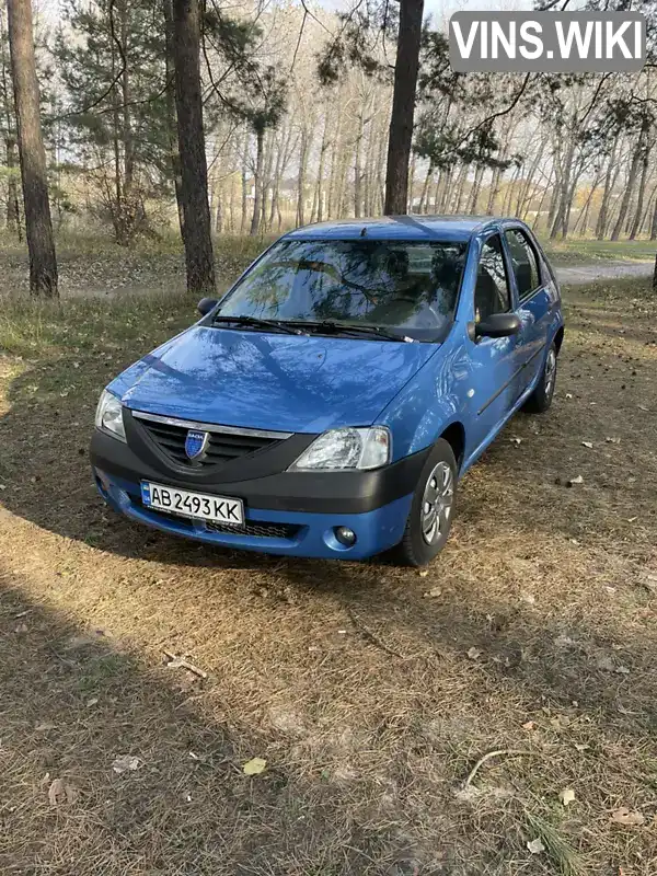 Седан Dacia Logan 2005 1.39 л. Ручна / Механіка обл. Кіровоградська, Кропивницький (Кіровоград) - Фото 1/11