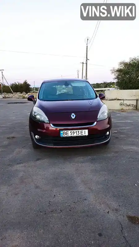 Мінівен Renault Grand Scenic 2013 1.5 л. Ручна / Механіка обл. Миколаївська, Вознесенськ - Фото 1/13