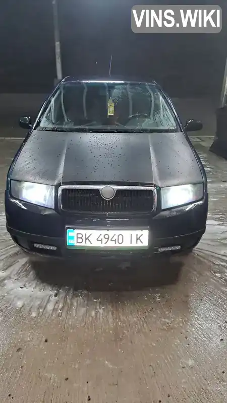 Универсал Skoda Fabia 2003 1.4 л. Ручная / Механика обл. Ровенская, Сарны - Фото 1/21