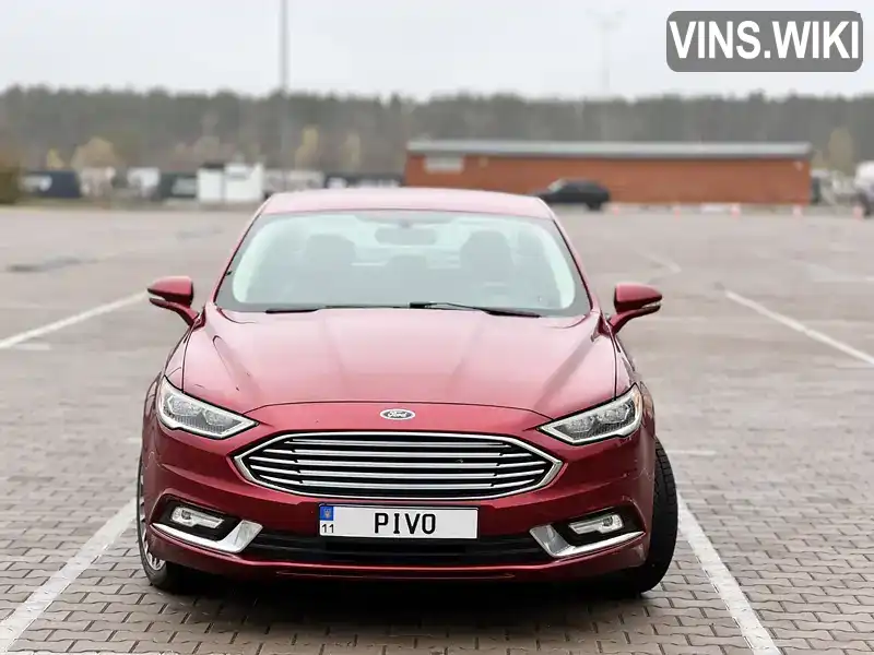 Седан Ford Fusion 2017 2 л. Автомат обл. Черкаська, Черкаси - Фото 1/21