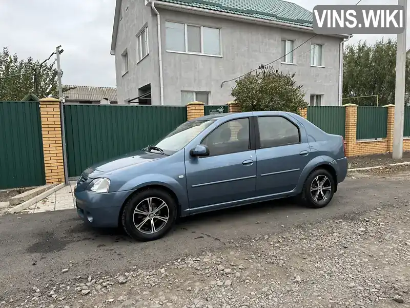 Седан Dacia Logan 2008 1.6 л. Ручна / Механіка обл. Дніпропетровська, Жовті Води - Фото 1/21