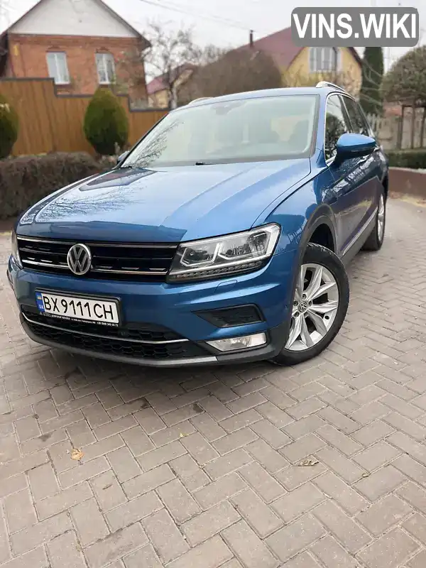 Внедорожник / Кроссовер Volkswagen Tiguan 2017 1.97 л. Автомат обл. Хмельницкая, Хмельницкий - Фото 1/21