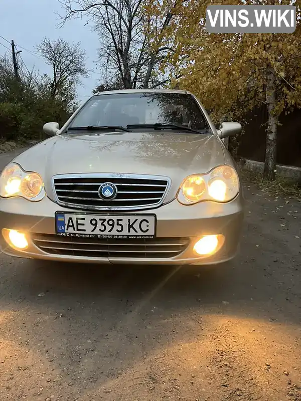 Седан Geely CK 2011 1.5 л. Ручная / Механика обл. Днепропетровская, Днепр (Днепропетровск) - Фото 1/17