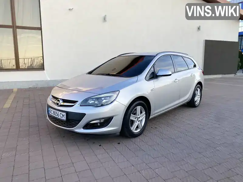 Універсал Opel Astra 2015 1.6 л. Ручна / Механіка обл. Закарпатська, Мукачево - Фото 1/21