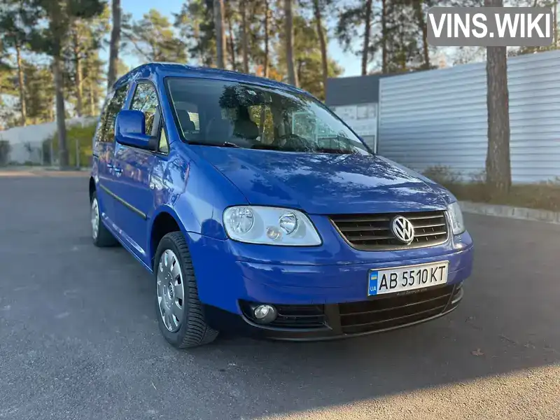 Мінівен Volkswagen Caddy 2008 1.6 л. Ручна / Механіка обл. Вінницька, Вінниця - Фото 1/16