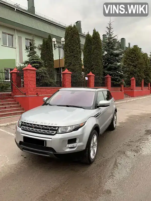 Позашляховик / Кросовер Land Rover Range Rover Evoque 2012 2 л. Автомат обл. Рівненська, Рівне - Фото 1/11