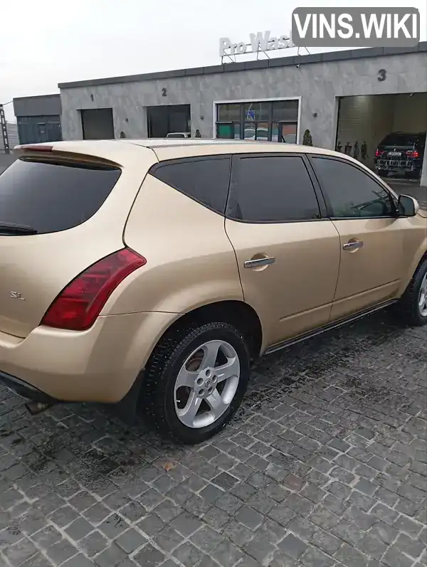 JN8AZ08T34W201505 Nissan Murano 2003 Внедорожник / Кроссовер 3.5 л. Фото 6