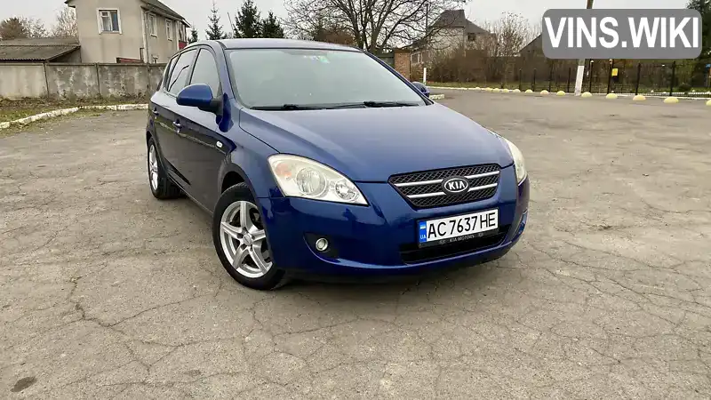 Хэтчбек Kia Ceed 2008 1.6 л. Ручная / Механика обл. Волынская, Горохов - Фото 1/21