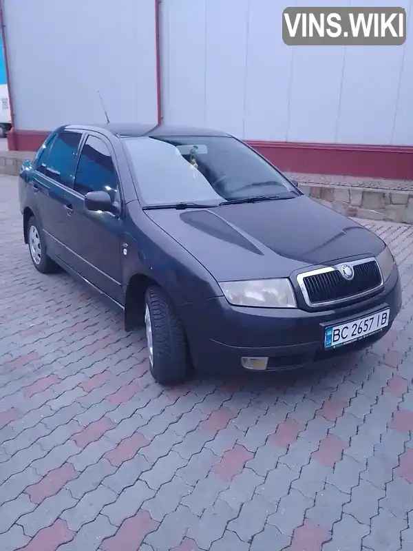 Седан Skoda Fabia 2002 1.4 л. Ручна / Механіка обл. Львівська, Городок - Фото 1/11