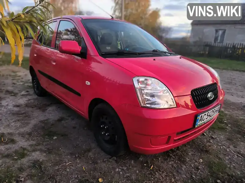 Хетчбек Kia Picanto 2007 1.1 л. Ручна / Механіка обл. Волинська, Луцьк - Фото 1/17