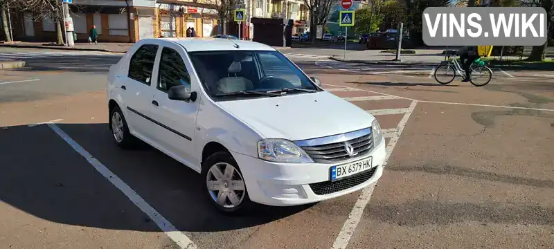 Седан Renault Logan 2011 1.4 л. Ручна / Механіка обл. Хмельницька, Хмельницький - Фото 1/17