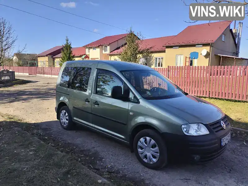 Минивэн Volkswagen Caddy 2008 1.6 л. Ручная / Механика обл. Львовская, Яворов - Фото 1/21