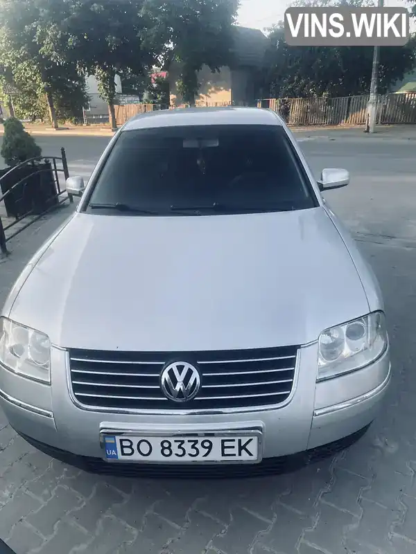 Седан Volkswagen Passat 2001 1.9 л. Ручная / Механика обл. Тернопольская, Чортков - Фото 1/16