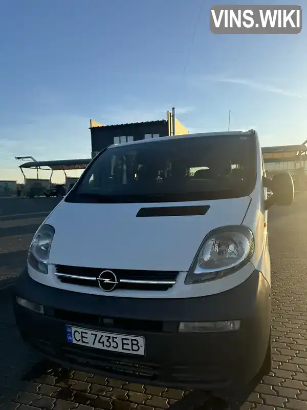 Минивэн Opel Vivaro 2006 1.9 л. Ручная / Механика обл. Черновицкая, Черновцы - Фото 1/15