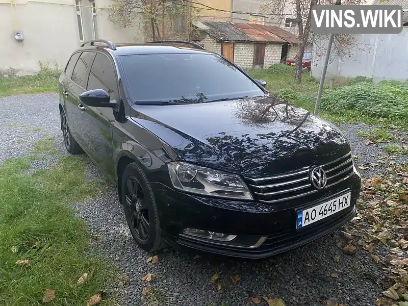 Универсал Volkswagen Passat 2013 1.97 л. Автомат обл. Закарпатская, Мукачево - Фото 1/21