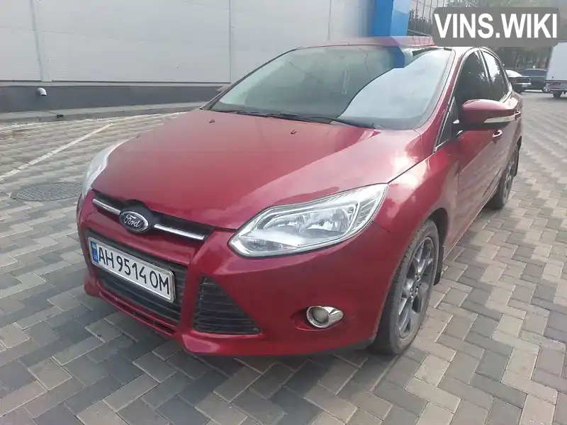 Седан Ford Focus 2014 2 л. Автомат обл. Донецкая, Доброполье - Фото 1/13