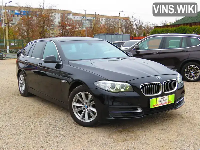 WBA5L31020G075977 BMW 5 Series 2014 Универсал 2 л. Фото 1