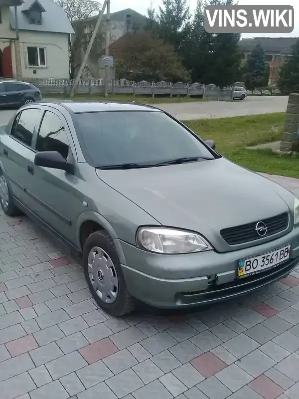 Седан Opel Astra 2005 1.39 л. Ручная / Механика обл. Тернопольская, Чортков - Фото 1/16