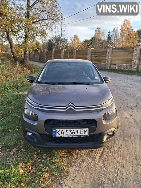 Хетчбек Citroen C3 2019 1.2 л. Ручна / Механіка обл. Київська, Київ - Фото 1/20