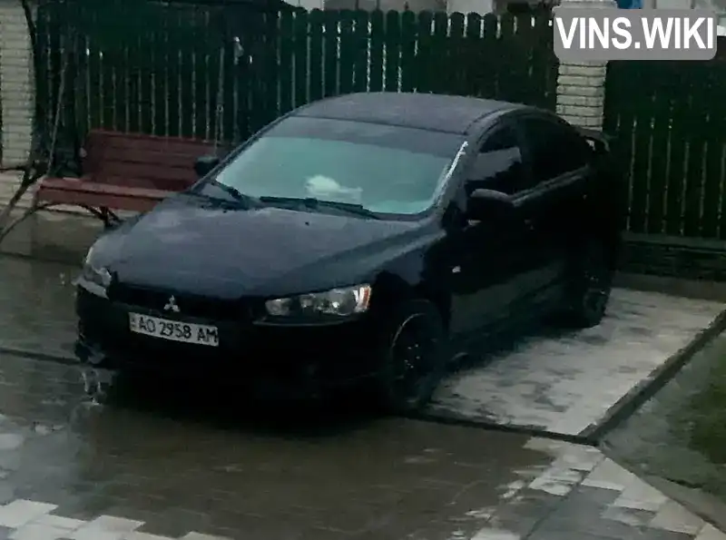 Седан Mitsubishi Lancer 2008 2 л. Ручна / Механіка обл. Закарпатська, Міжгір'я - Фото 1/7