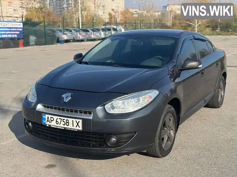 Седан Renault Fluence 2010 1.6 л. Ручная / Механика обл. Запорожская, Запорожье - Фото 1/11