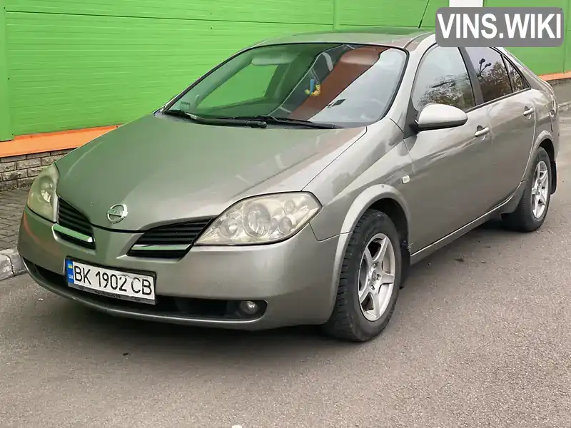 Седан Nissan Primera 2004 2 л. Вариатор обл. Ровенская, Ровно - Фото 1/9