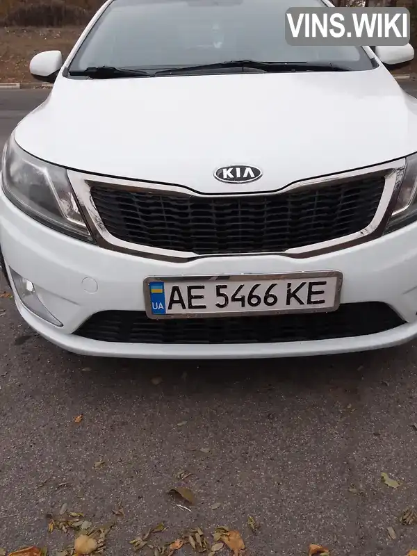 Седан Kia Rio 2012 null_content л. Ручна / Механіка обл. Дніпропетровська, Нікополь - Фото 1/10