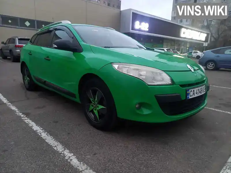 Універсал Renault Megane 2011 1.5 л. Ручна / Механіка обл. Черкаська, Черкаси - Фото 1/21