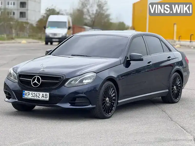 Седан Mercedes-Benz E-Class 2013 1.99 л. Автомат обл. Запорожская, Запорожье - Фото 1/21