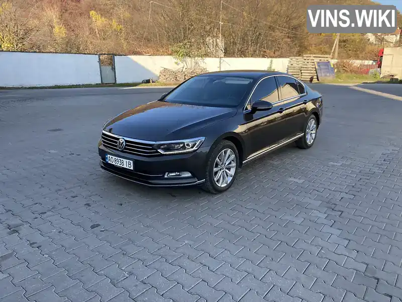 WVWZZZ3CZJE153234 Volkswagen Passat 2018 Седан 1.97 л. Фото 8