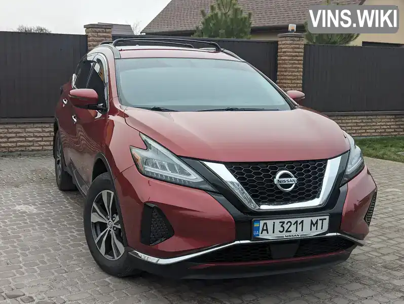 Позашляховик / Кросовер Nissan Murano 2019 null_content л. Варіатор обл. Київська, Бориспіль - Фото 1/21