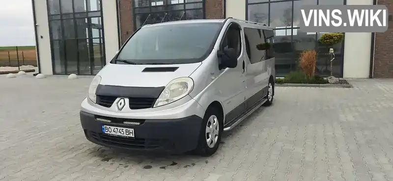 Мінівен Renault Trafic 2013 2 л. Ручна / Механіка обл. Тернопільська, Тернопіль - Фото 1/21