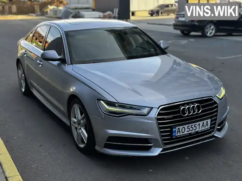 Седан Audi A6 2015 1.98 л. Автомат обл. Закарпатская, Ужгород - Фото 1/21