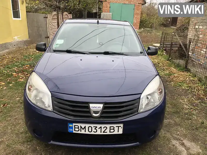 Хетчбек Dacia Sandero 2009 1.39 л. Ручна / Механіка обл. Сумська, Конотоп - Фото 1/11