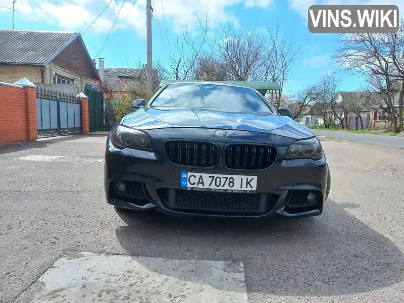 Седан BMW 5 Series 2013 3 л. Автомат обл. Черкасская, Черкассы - Фото 1/21