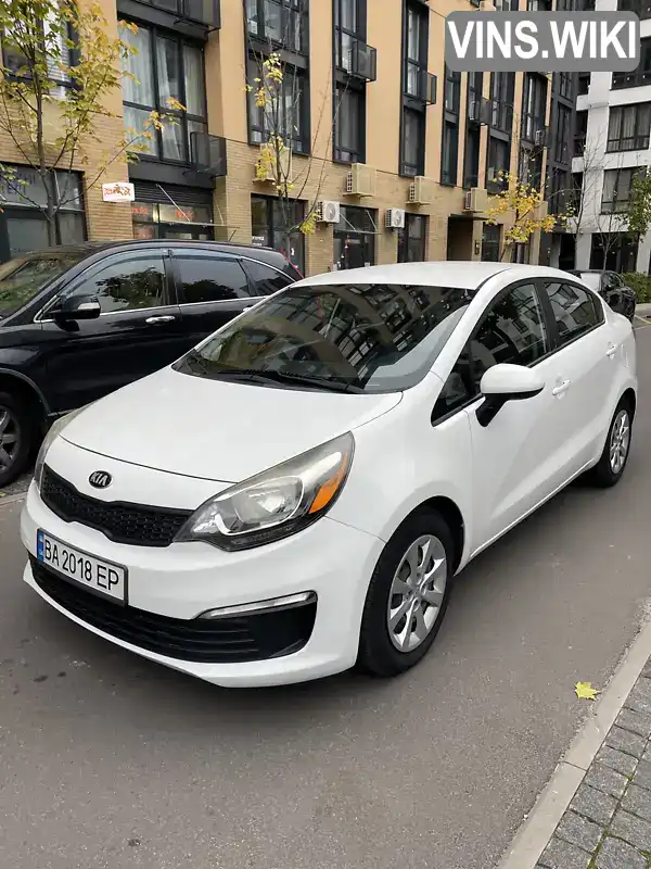 Седан Kia Rio 2015 1.6 л. Автомат обл. Київська, Київ - Фото 1/21