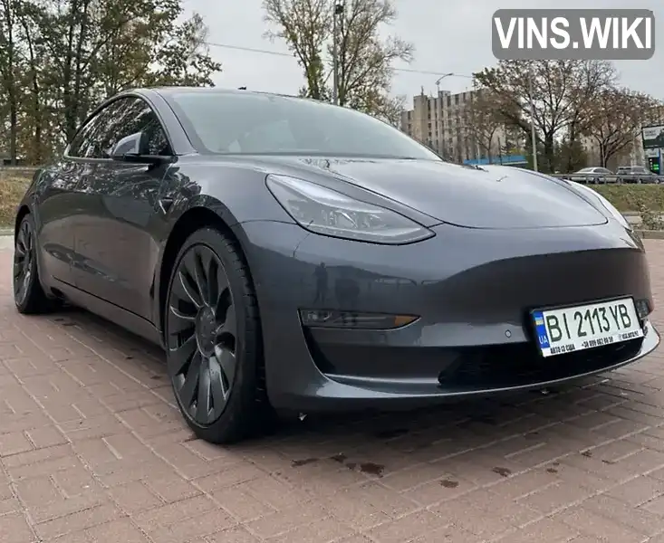 Седан Tesla Model 3 2022 null_content л. обл. Полтавська, Полтава - Фото 1/21