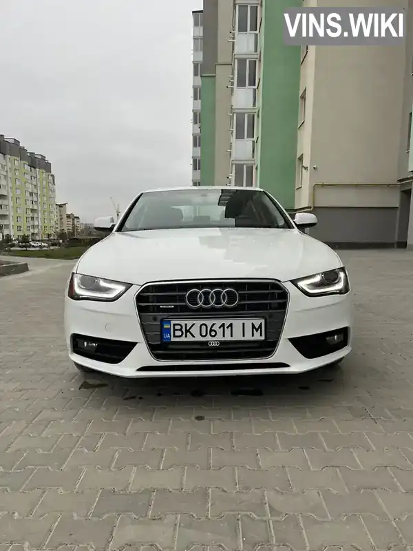 Седан Audi A4 2013 1.98 л. Автомат обл. Тернопільська, Тернопіль - Фото 1/21