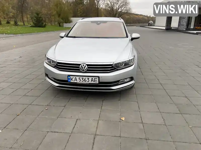 WVWZZZ3CZHP024297 Volkswagen Passat 2017 Універсал 2 л. Фото 2