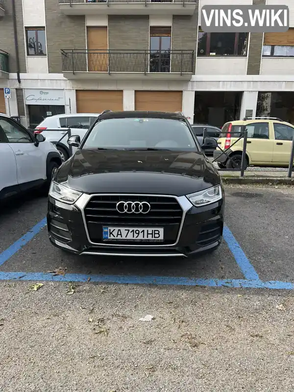 Позашляховик / Кросовер Audi Q3 2015 1.98 л. Автомат обл. Київська, Київ - Фото 1/19