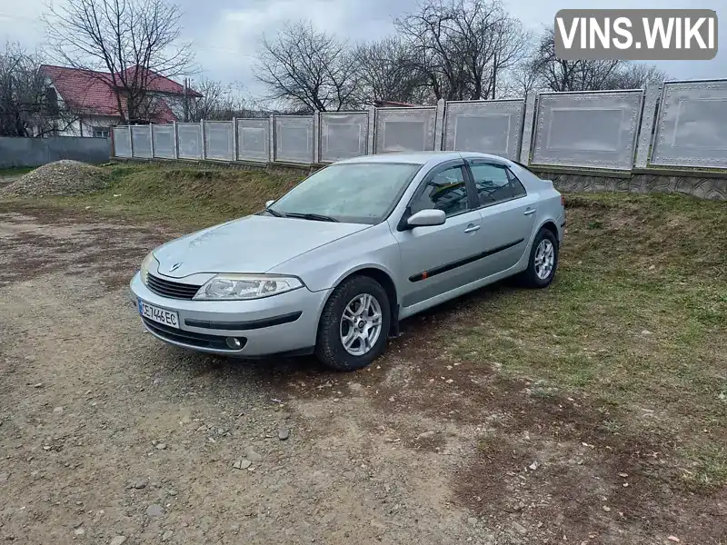 Лифтбек Renault Laguna 2004 1.87 л. Ручная / Механика обл. Черновицкая, Черновцы - Фото 1/11