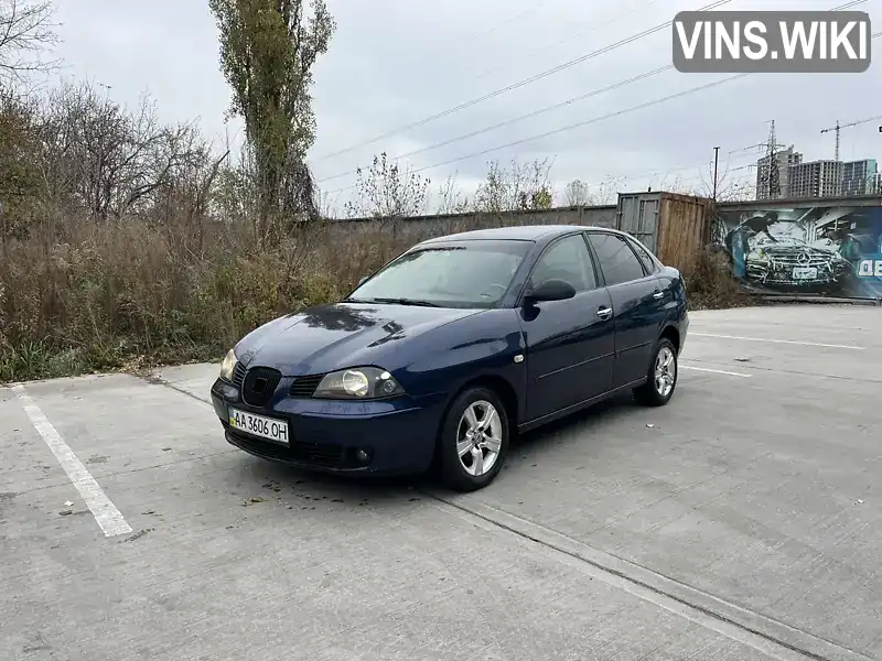 Седан SEAT Cordoba 2005 1.39 л. обл. Київська, Київ - Фото 1/19