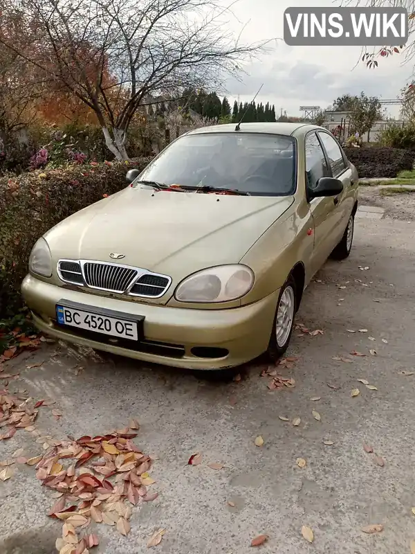 Седан Daewoo Lanos 2006 1.5 л. Ручна / Механіка обл. Львівська, Кам'янка-Бузька - Фото 1/8