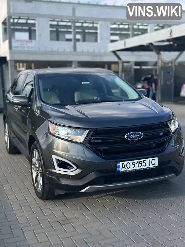 Внедорожник / Кроссовер Ford Edge 2015 3.5 л. Автомат обл. Закарпатская, Ужгород - Фото 1/21