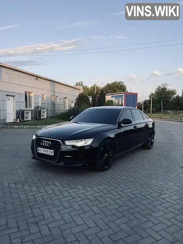 Седан Audi A6 2014 1.97 л. Автомат обл. Закарпатська, Мукачево - Фото 1/19