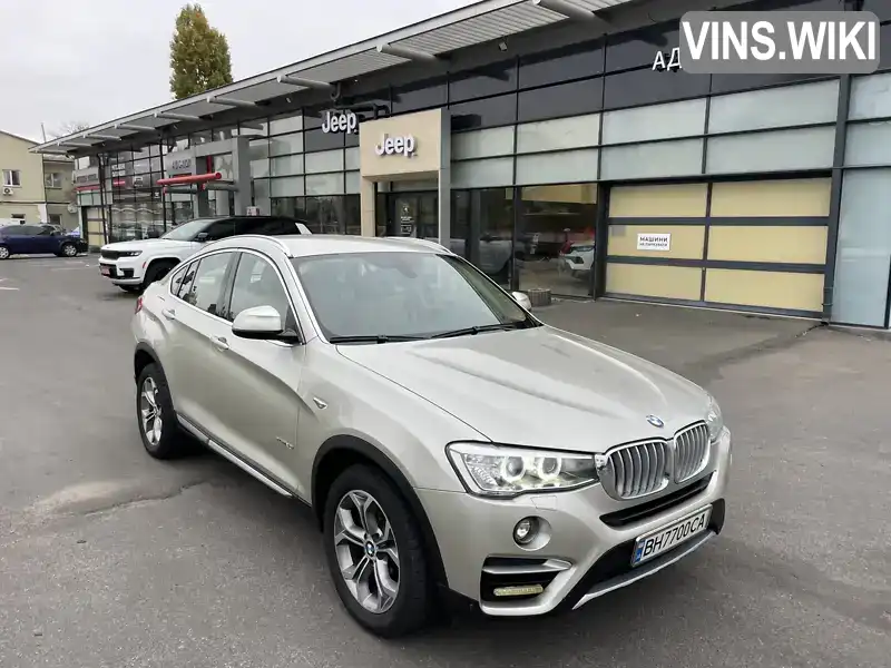 Позашляховик / Кросовер BMW X4 2016 2 л. Автомат обл. Одеська, Одеса - Фото 1/21